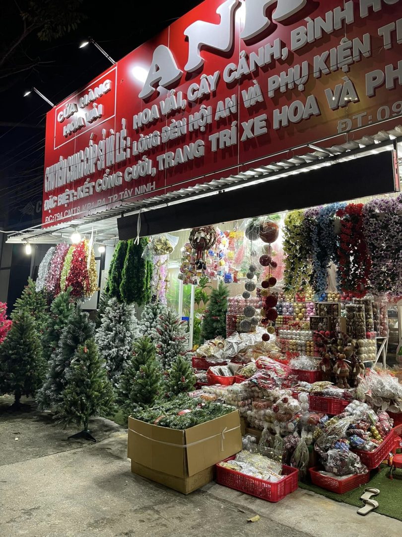 nơi bán cây thông và đồ trang trí Noel tại Tây Ninh 03